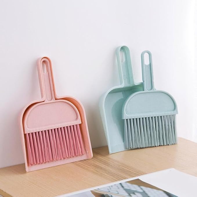 Cabilock Mini Desktop Broom and Dustpan Set - Image 6