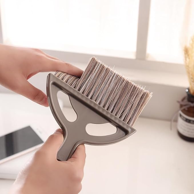 Mini Small Broom and Dustpan Set Small Dusting Brush - Image 3