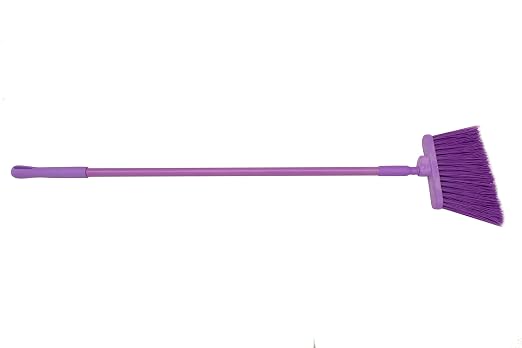 SPARTA 41083EC68 Plastic Color Coded Broom, Unflagged Bristles, Long Broom by SPARTA