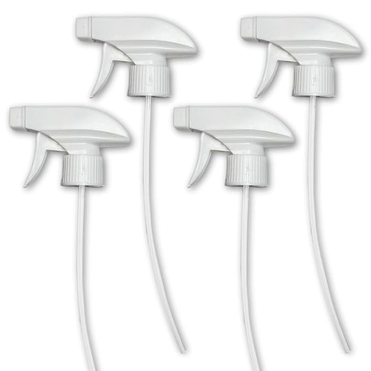 4-Pack White Trigger Sprayers by Serious+Soil