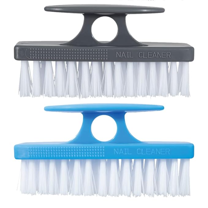 Superio Nail Brush for Cleaning Fingernails, Nail Scrubber Brush, Toe Foot by Superio