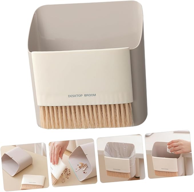 1 Set Mini Broom Dustpan Set Sweeper Mops Duster Desktop Small Portable Brooms - Image 8