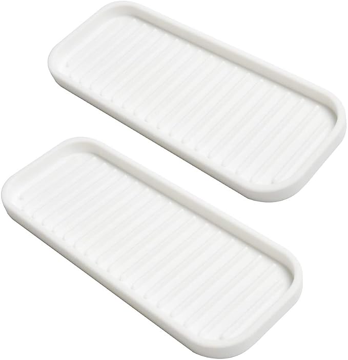 Silicone Sponge Holder Kitchen Sink Organizer Tray Dish Caddy Soap Dispenser by Gosmol