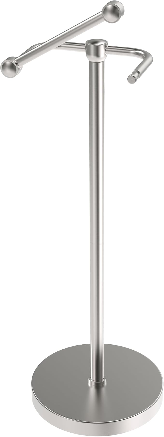 Toilet Paper Holder Stand, Post Pivoting Design Free Standing Toilet Paper by ElevateYourSpaceChooseRARXTR