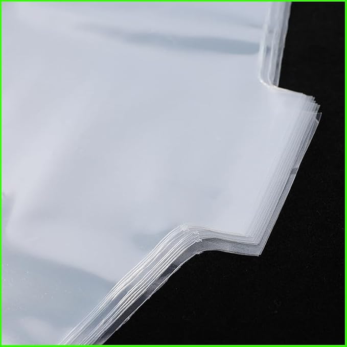 15 Pack Plastic Clear Clothes Covers, Dry Cleaners Bags Hanging Clothing Covers - Image 7