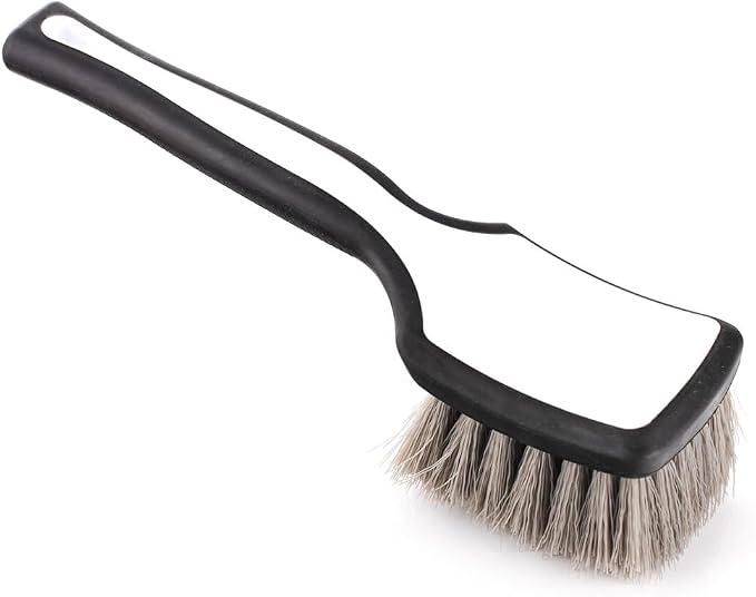 Detail Factory - ProGrip Tire Brush - Ergonomic ProGrip Handle, Stiff Synthetic by DetailFactory