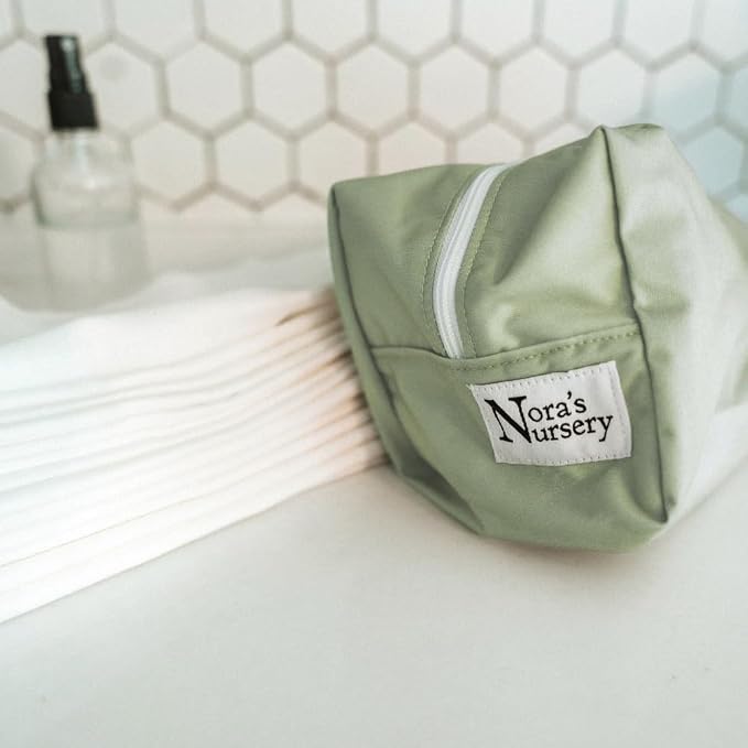 Nora's Nursery Reusable Baby Wipes, 100% Cotton Washcloths, Soft and Absorbent - Image 8
