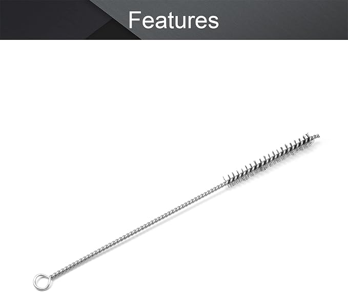 Utoolmart Steel Wire Cleaning Brush, Spiral Power Tube Cleaning Tool, Bottle - Image 3