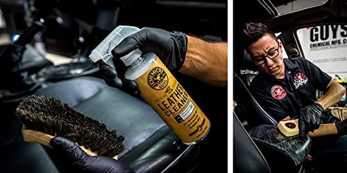 Chemical Guys Long Bristle Horse Hair Leather Cleaning Brush - Image 6