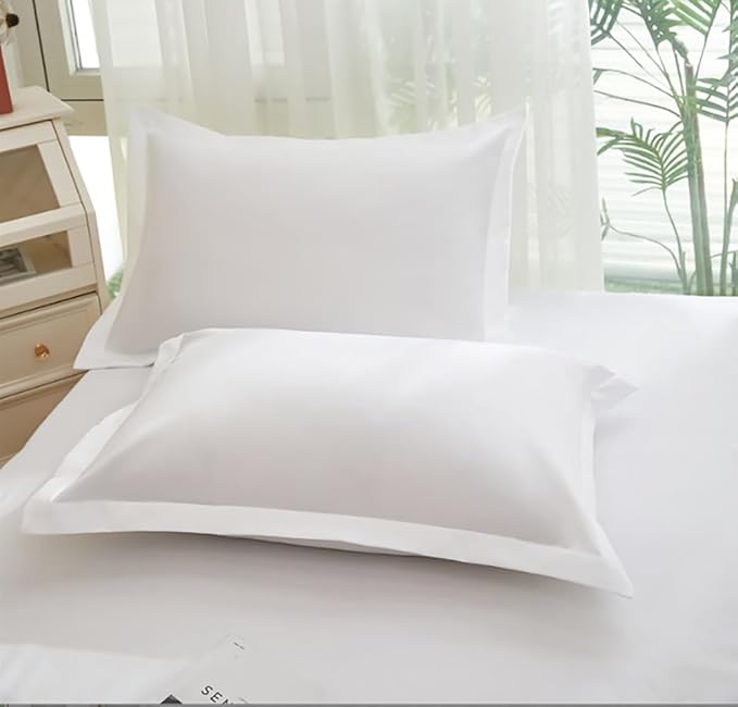 Air Mattress Sheets - 2 Pieces Set - Suitable for Inflatable mattresses 18 inches deep - can be inflated Without disassembly, Convenient, Sturdy, Easy to use air Bed Sheet (White, Twin)