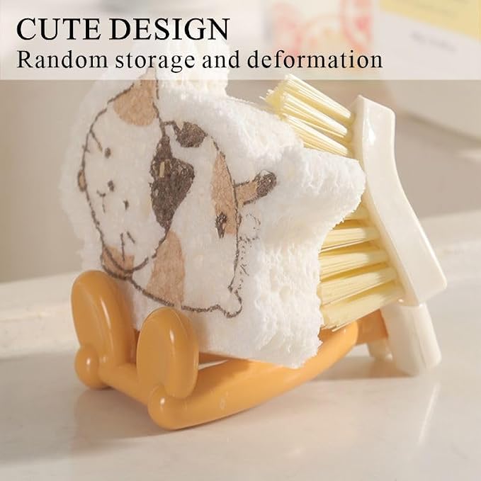 Foldable Triangular Gap Cleaning Brush – Compact & Flexible, and Narrow Spaces - Image 5