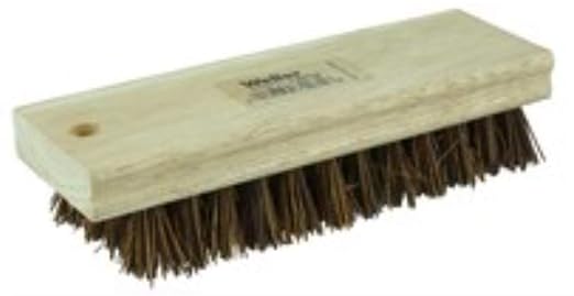 Weiler 72034 7-1/4" Square End Scrub Brush, Palmyra Fill by WeilerAbrasives