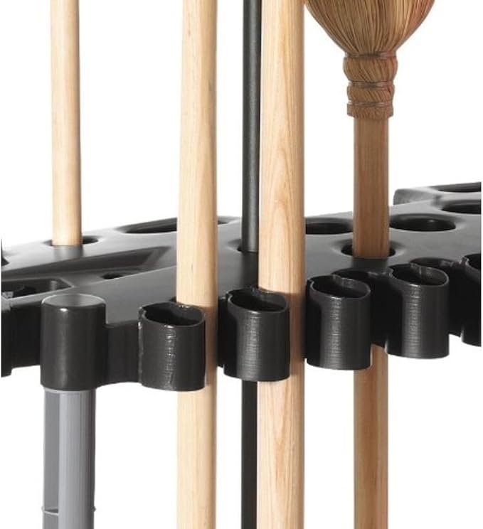 Rubbermaid Garage Tool Tower Rack Easy to Assemble Wheeled Organizes up to 40 - Image 2
