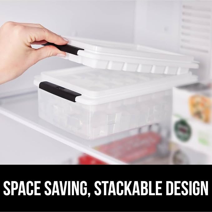 GORILLA GRIP Stackable Ice Cube Tray and Bucket Set - Image 7