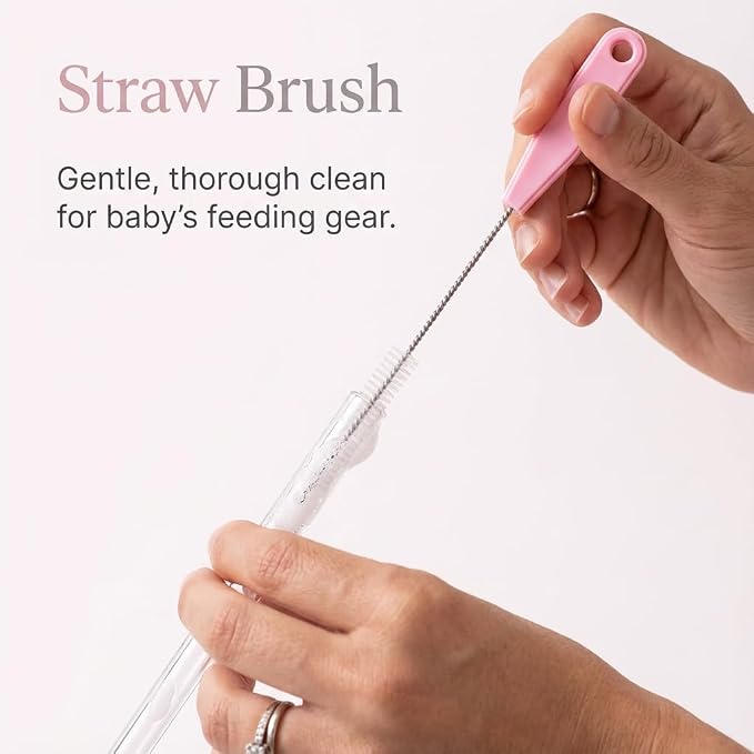 5-in-1 Baby Bottle Brush Set, Including Nylon and Silicone Bottle Brush - Image 9