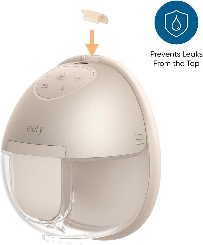 eufy Original Spout Cap for Wearable Breast Pump E10/E20/S1/S1 Pro, Breast Pump - Image 3