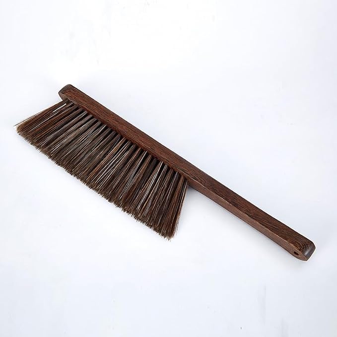 Wooden Hand Broom Brush Whisk Soft Bristle Cleaning Brush by Unknown