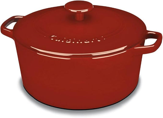 Cuisinart Chef's Classic Enameled Cast Iron Round Covered Casserole by Cuisinart