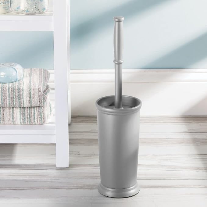 mDesign Toilet Bowl Brush and Holder - Image 2