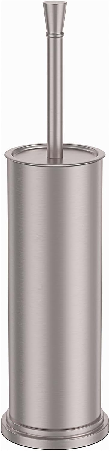 Toilet Brush and Holder Set：304 Stainless Steel Heavy Duty Toilet Bowl by Kaxnuaxu