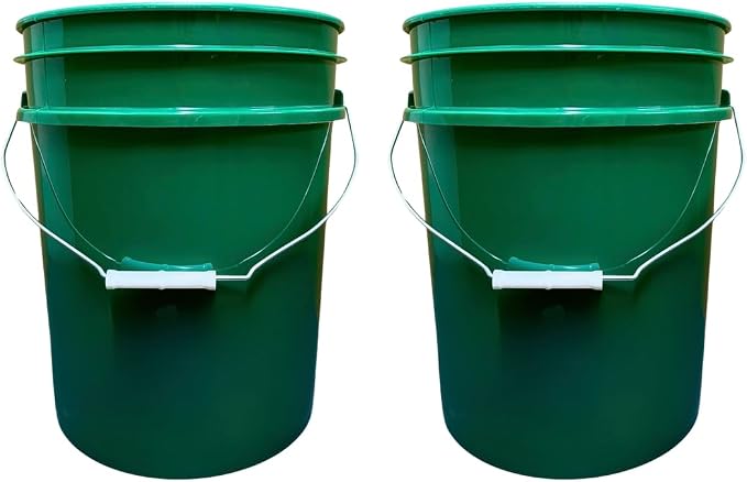 House Naturals 5 Gallon Premium HPDE Plastic Bucket by House+Naturals