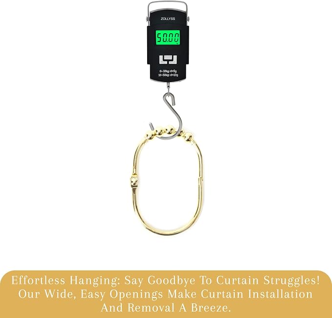 2 Lb. Depot Wide Shower Curtain Rings - Image 4