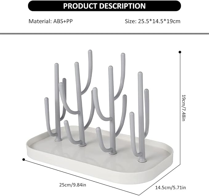 Baby Essentials, Bottle Drying Rack, Baby Bottle Drying Rack, Drying Rack - Image 2