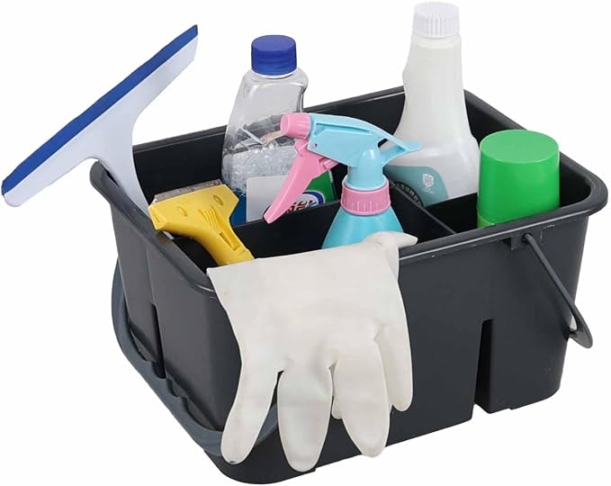 1 Pack Plastic Divided Caddy by Leendines