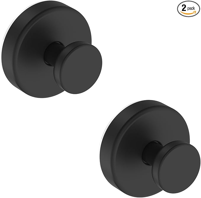 Suction Cup Hooks for Shower, Removable Towel Hooks for Bathroom Window Glass by Bntuk