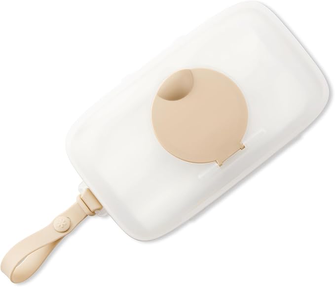Skip Hop Baby Wipes Dispenser Case, Holds Up to 40 Wipes, Grab & Go Travel Wipe by SkipHop