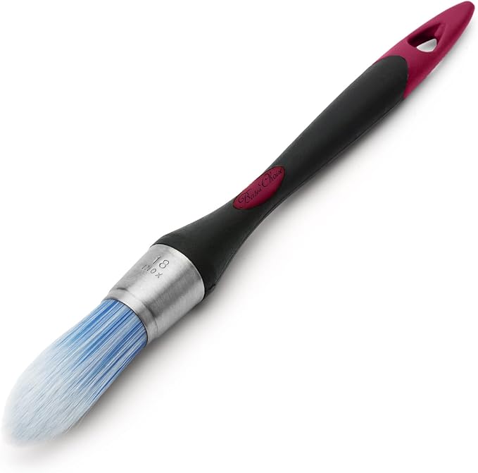 Bates- Trim Paint Brush, 0.75 Inch, Ergonomic Non-Slip Handle, Synthetic by BatesChoice
