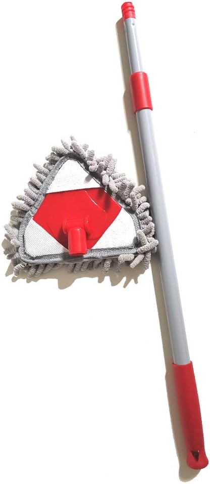 Mini Housekeeping Cleaning Microfiber Chenille Extension-Type Mop, Little - Image 4
