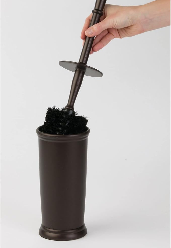 mDesign Toilet Bowl Brush and Holder - Image 5