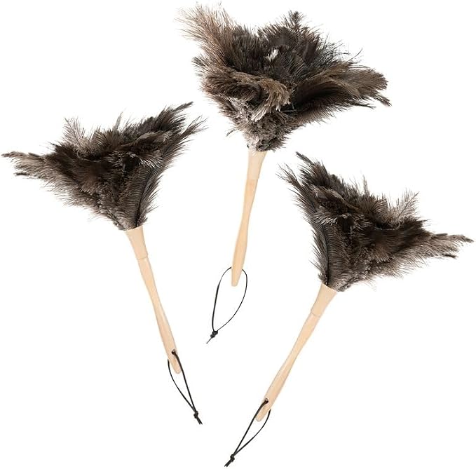 Superio Ostrich Feather Duster Fluffy Dust Remover, by Superio