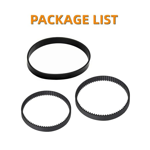 Replacement Belt Set for Bissell ProHeat 2X Revolution Pet Pro Carpet Cleaner - Image 8