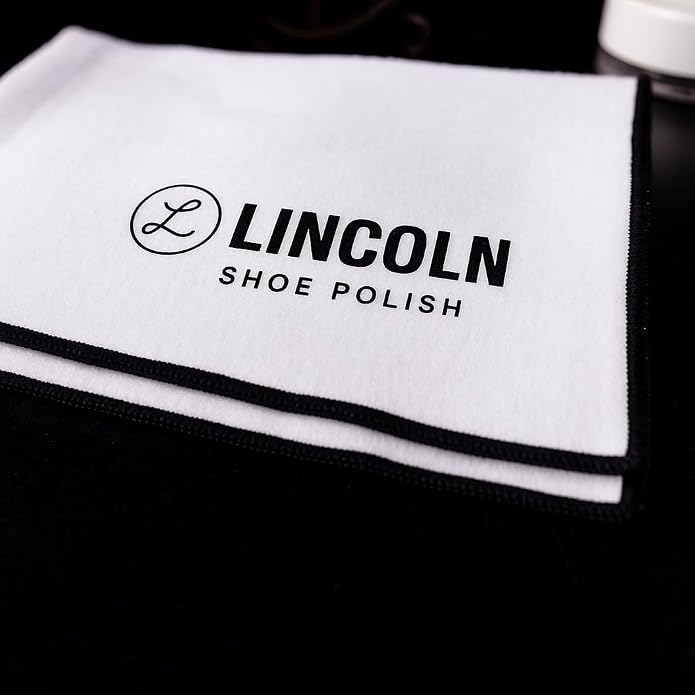Lincoln Shoe Polish 4-Pack Shoe Shine Cloths – Heavyweight 14×14 Premium Cotton - Image 7