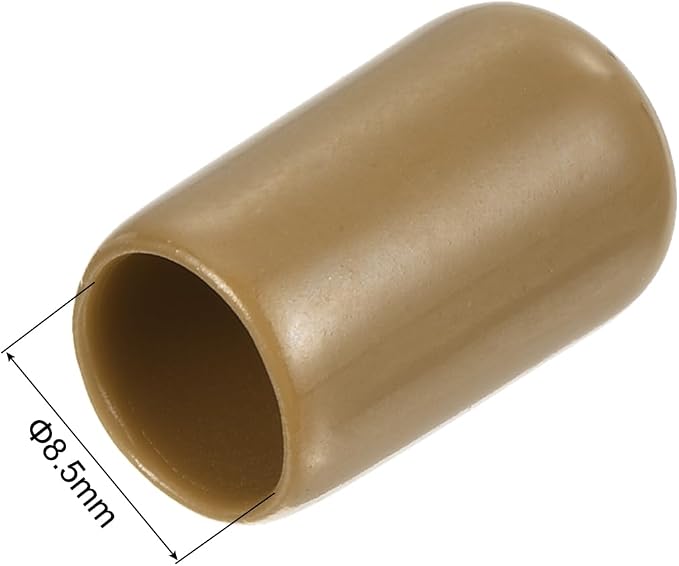 uxcell 20pcs Rubber End Caps 8.5mm ID Vinyl PVC Round Tube Bolt Cap Cover Screw - Image 3