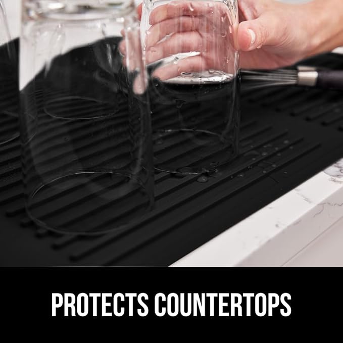 GORILLA GRIP 100% BPA-Free Patented Silicone Dish Drying Mat - Image 7
