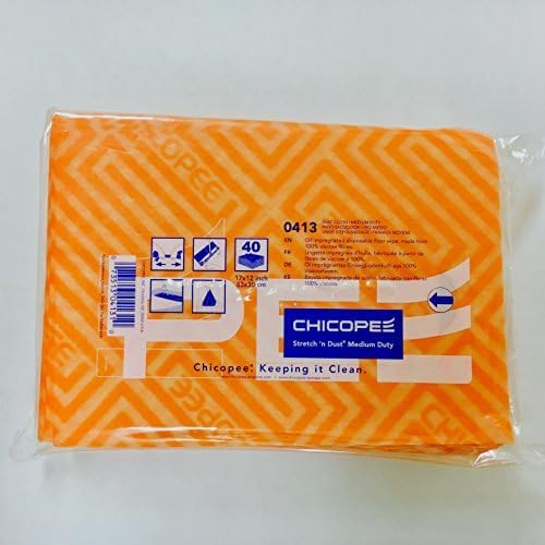 Pack of 40 Dust Clothes for Furniture, Electronics, No Spray Needed Chicopee by Unknown