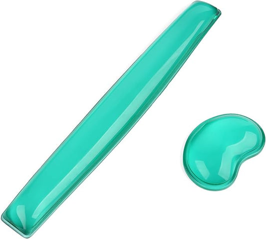 Gel Keyboard & Mouse Wrist Rest Set by ABRONDA