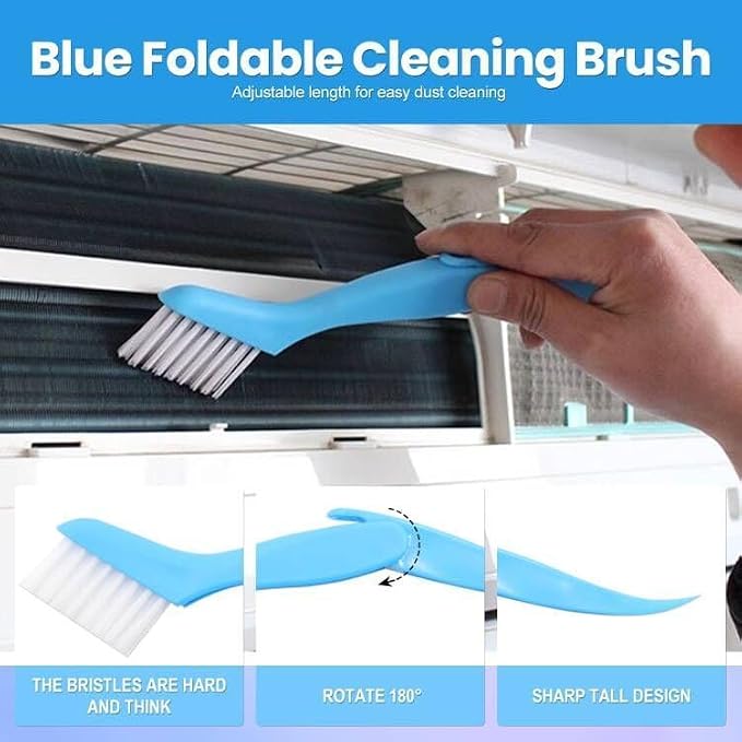 3 Pcs Air Conditioner Condenser Fin Comb Cleaner Kit, Ac Coil Cleaner Brush - Image 3