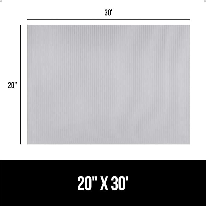 GORILLA GRIP DuraGuard Shelf Liner, 20x30 Non-Adhesive Cabinet Liners - Image 8
