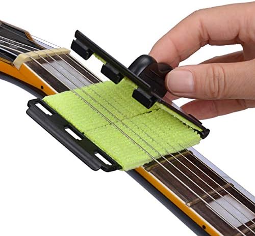 SAPHUE Guitar String Cleaner Clean Fretboard Cloth Tool Scrubber - Image 2