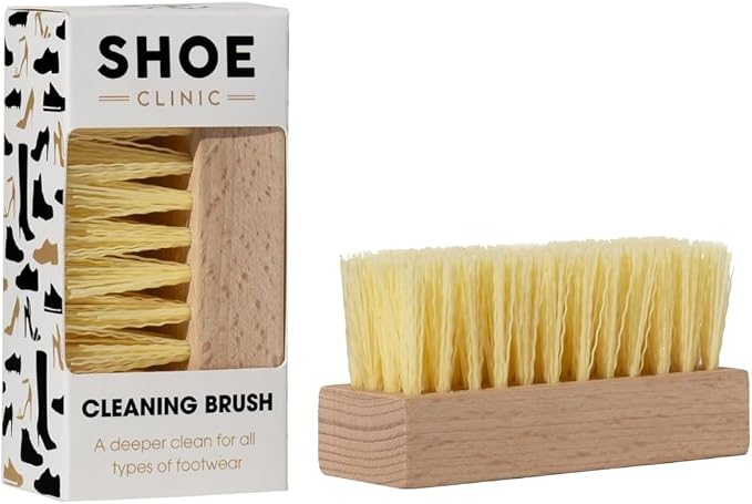 Shoe Clinic Soft Bristle Brush – Cleaning Brush – Hand Brush – Deep Cleans and by ShoeClinic