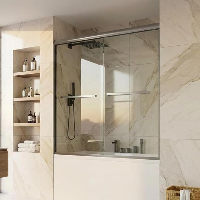 Bathtub Shower Door, 6mm SGCC Tempered Glass - Image 8