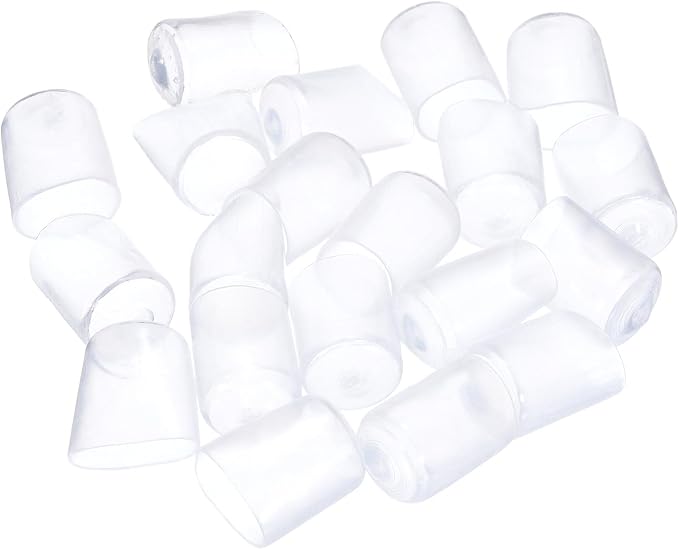 uxcell 20pcs Rubber End Caps 15mm ID Vinyl PVC Round Tube Bolt Cap Cover Screw - Image 4
