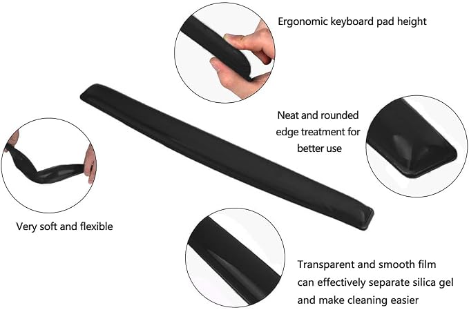 Gel Keyboard & Mouse Wrist Rest Set - Image 4