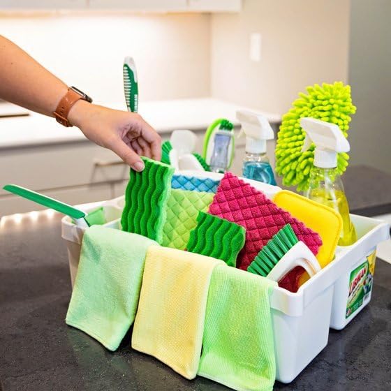 Deluxe Maid Cleaning Caddy – Durable Multi-Compartment Organizer - Image 4