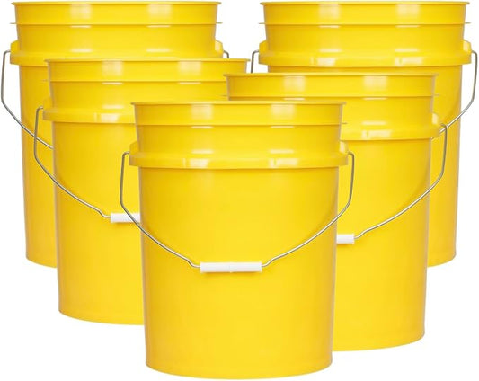 House Naturals 5 Gallon Premium HPDE Plastic Bucket by House+Naturals