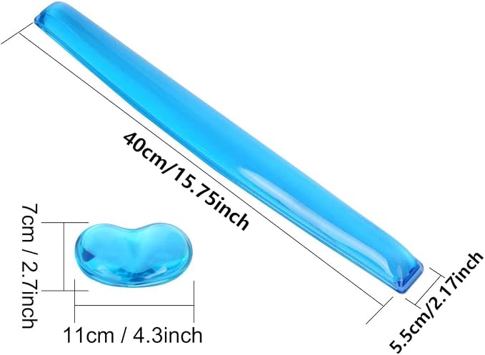 Gel Keyboard & Mouse Wrist Rest Set - Image 6